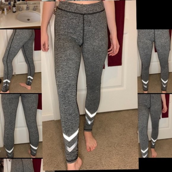 Electric & Rose Grey Arrow Leggings - Picture 3 of 6